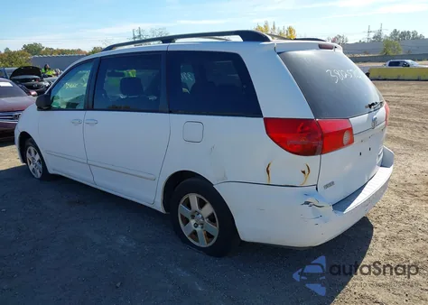2007 Toyota Sienna Le из США, поврежденный, VIN 5TDZK23C47S085340